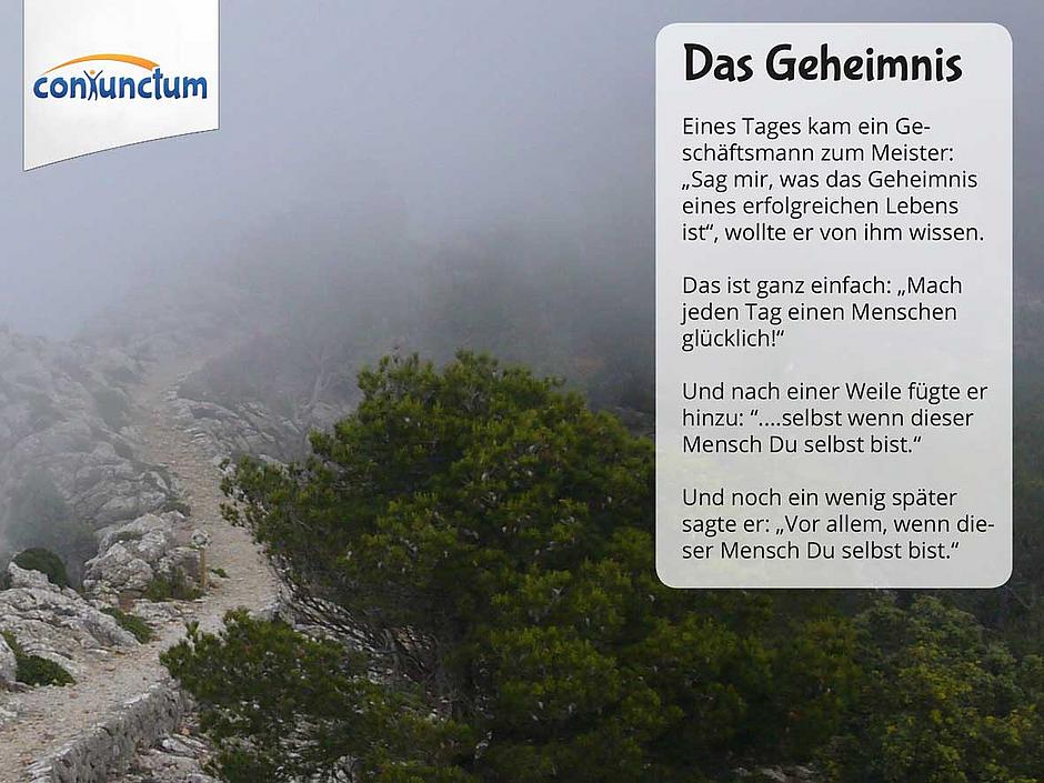 eine coaching-geschichte geheimnis des lebens