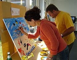 Teamtrainings voller Kunst und Kreativität