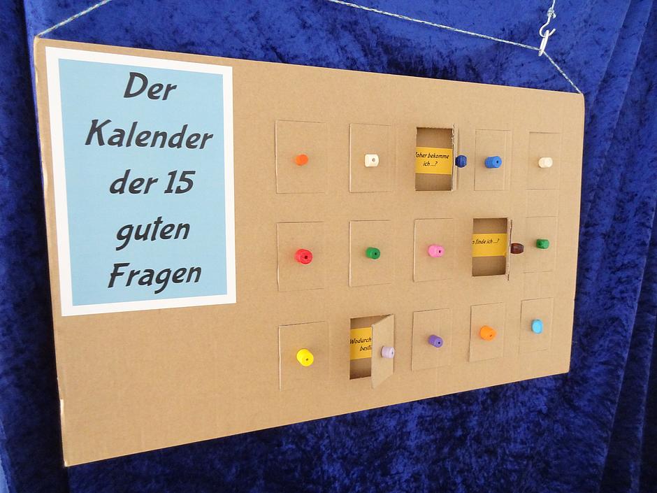 Methoden zum nachhaltigen Lernen: Der Kalender der guten Fragen